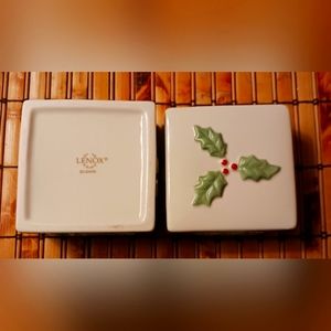 Vintage Lenox Holiday Trinket/Candy Dish